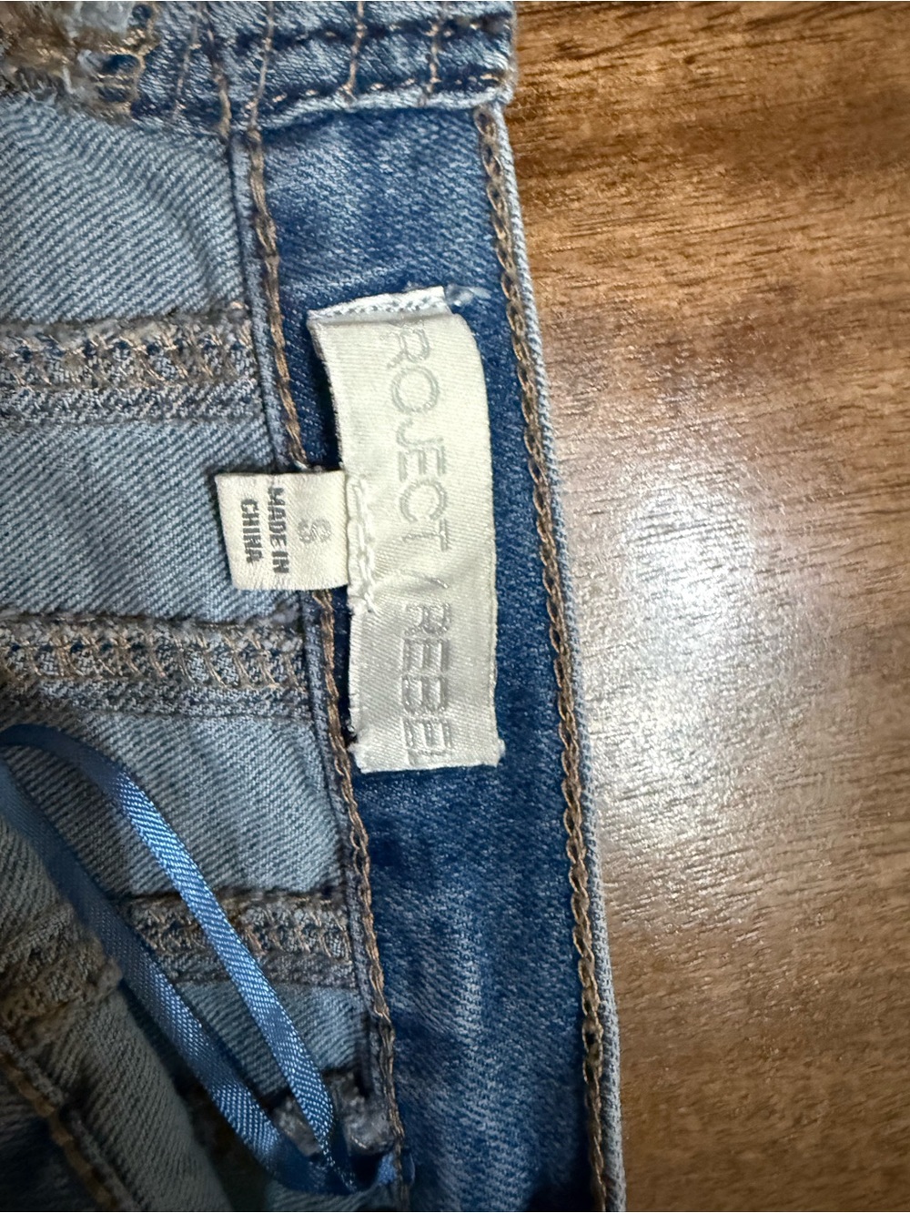 Project Rebel Denim Top - Picture 3 of 4